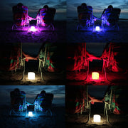 Solar-multi-colored lantern with 6 happy colors for your next party or mood lighting.